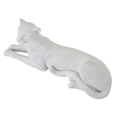LEOPARDO Leżak Biały 38 12,5 15,3 cm
